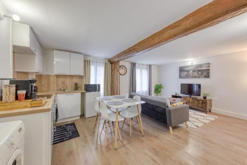Charmant T3 En Duplex Saint-Brice-sous-Forêt Exterior foto