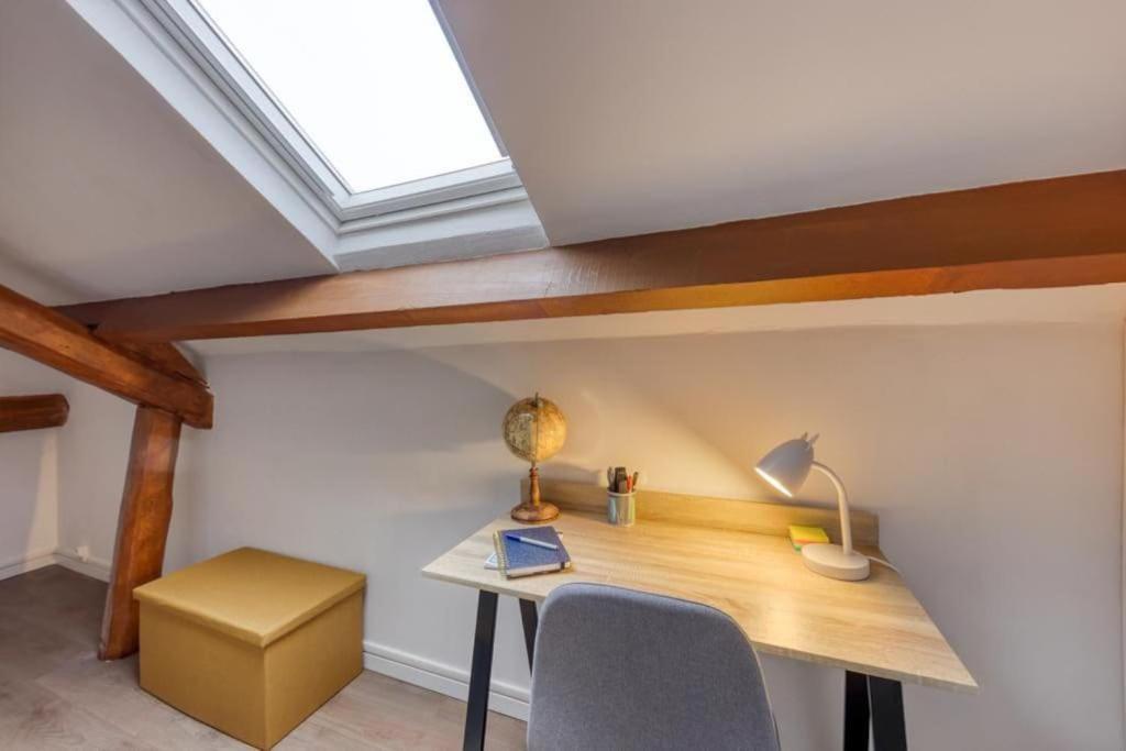 Charmant T3 En Duplex Saint-Brice-sous-Forêt Exterior foto